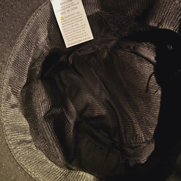 RHINESTONE Clear Blk Bucket Hat *3 Colors Avail.* NEW - Picture 4 of 5